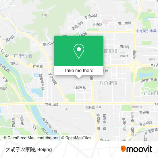 大胡子农家院 map
