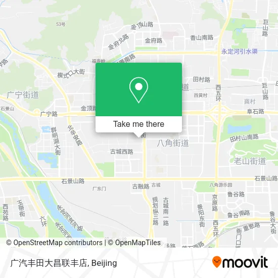 广汽丰田大昌联丰店 map
