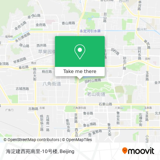 海淀建西苑南里-10号楼 map
