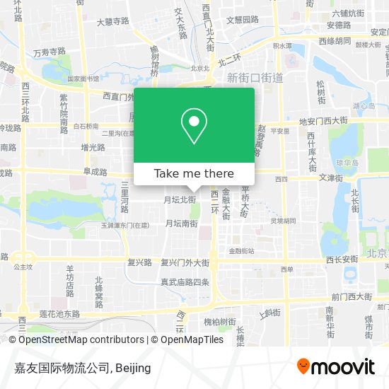 嘉友国际物流公司 map