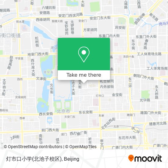 灯市口小学(北池子校区) map