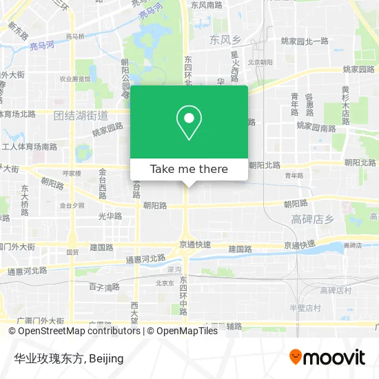 华业玫瑰东方 map