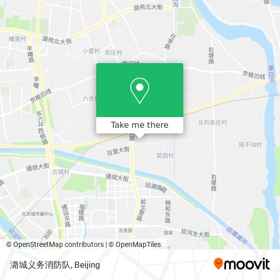 潞城义务消防队 map