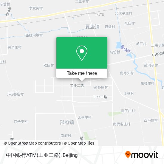 中国银行ATM(工业二路) map