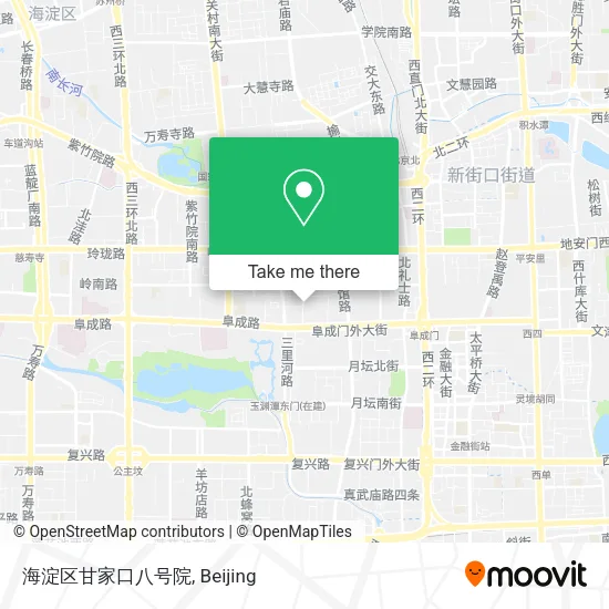 海淀区甘家口八号院 map