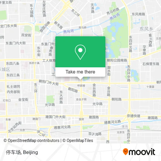 停车场 map