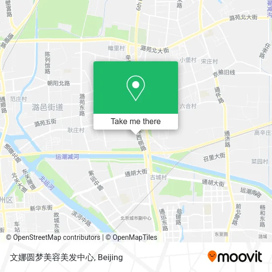 文娜圆梦美容美发中心 map