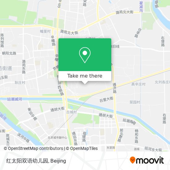 红太阳双语幼儿园 map