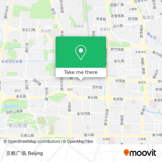 京粮广场 map