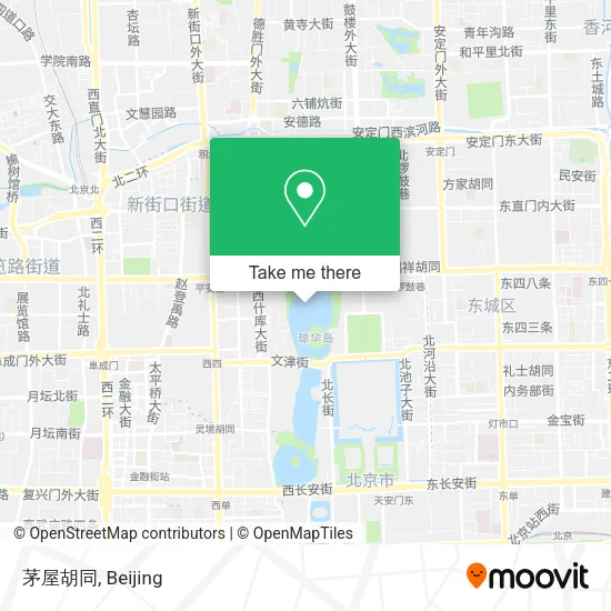 茅屋胡同 map