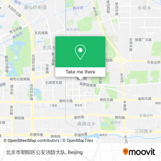 北京市朝阳区公安消防大队 map
