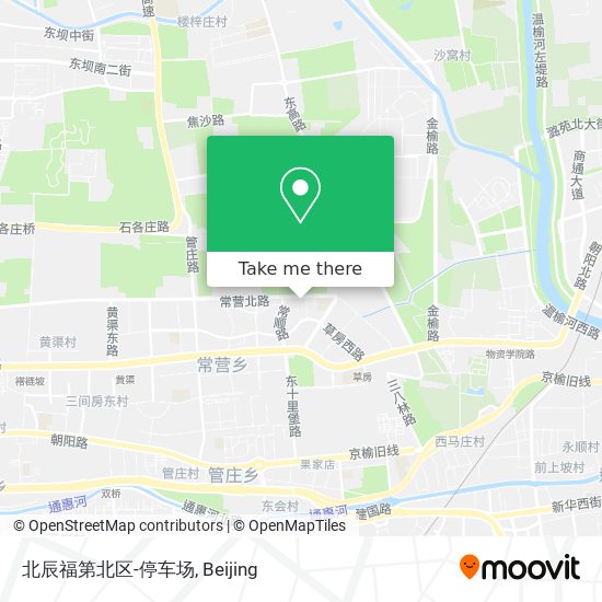 北辰福第北区-停车场 map