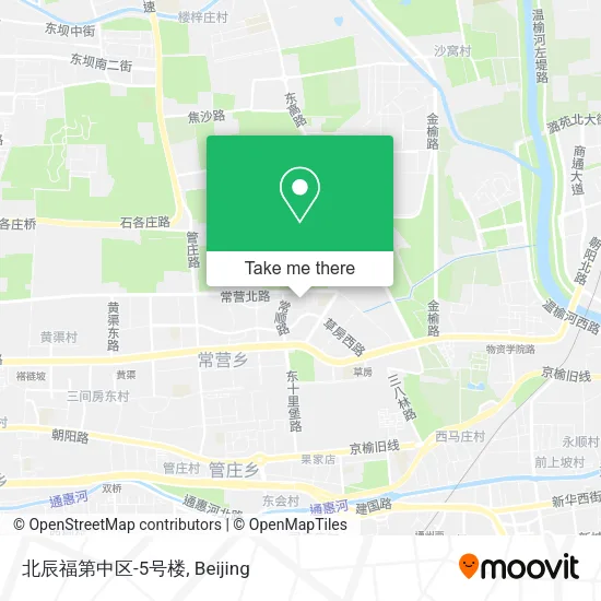 北辰福第中区-5号楼 map