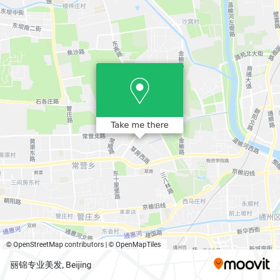 丽锦专业美发 map