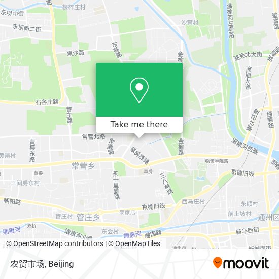 农贸市场 map