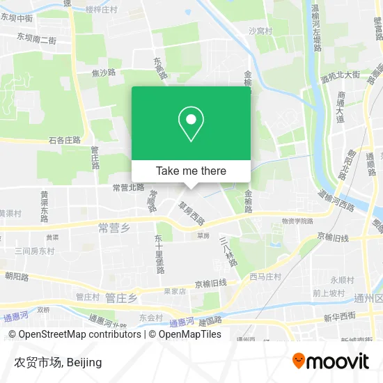 农贸市场 map