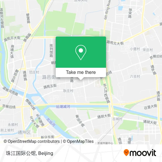 珠江国际公馆 map