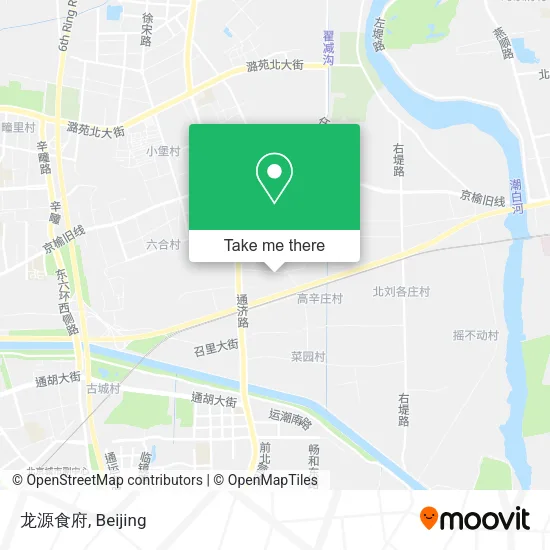 龙源食府 map