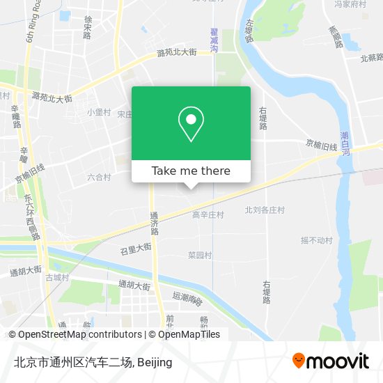 北京市通州区汽车二场 map