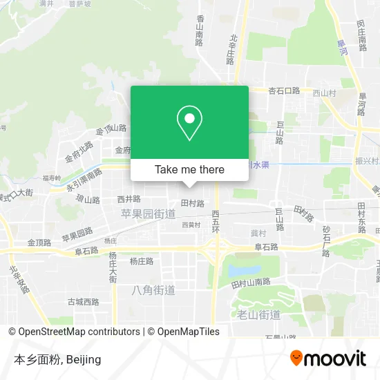 本乡面粉 map