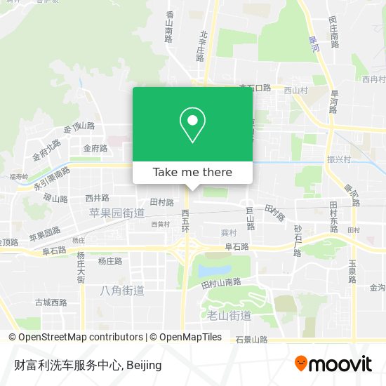 财富利洗车服务中心 map