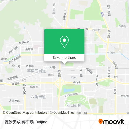 雍景天成-停车场 map