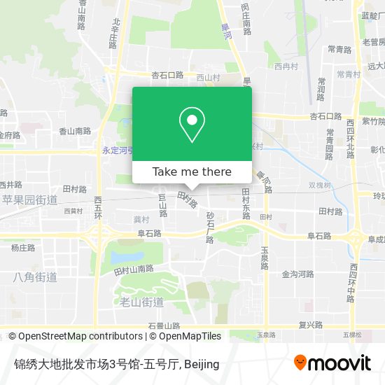锦绣大地批发市场3号馆-五号厅 map