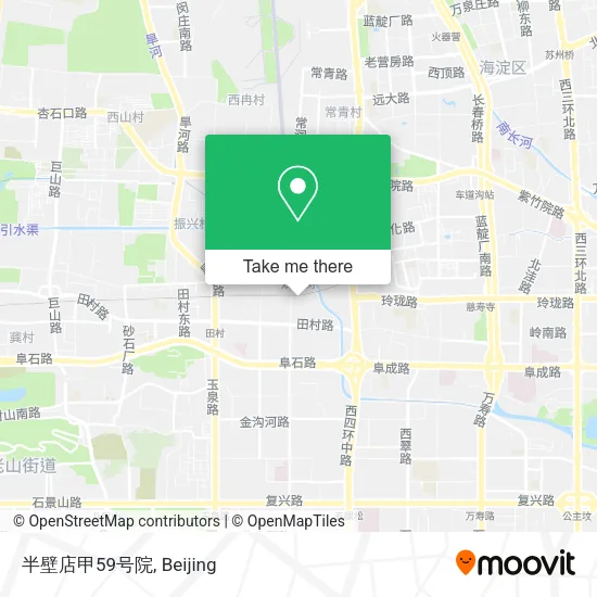 半壁店甲59号院 map