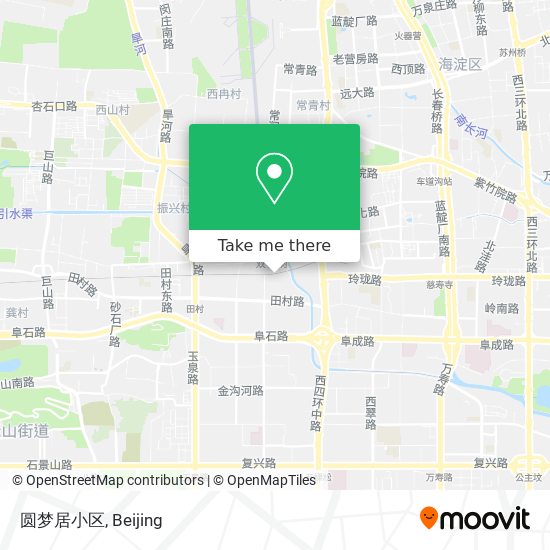 圆梦居小区 map