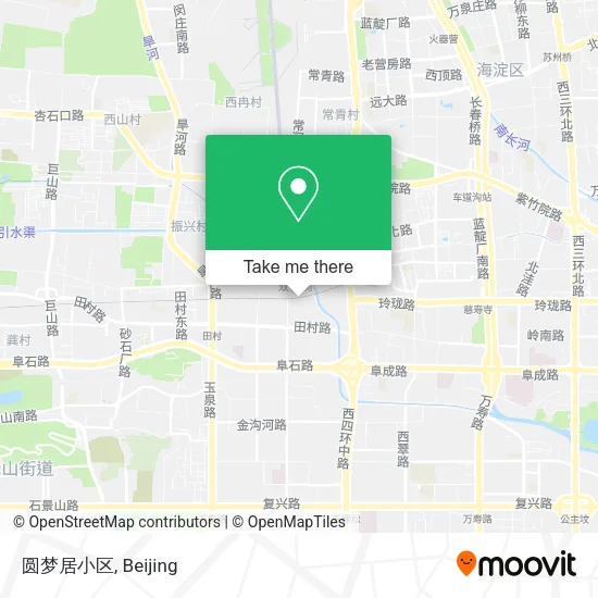 圆梦居小区 map