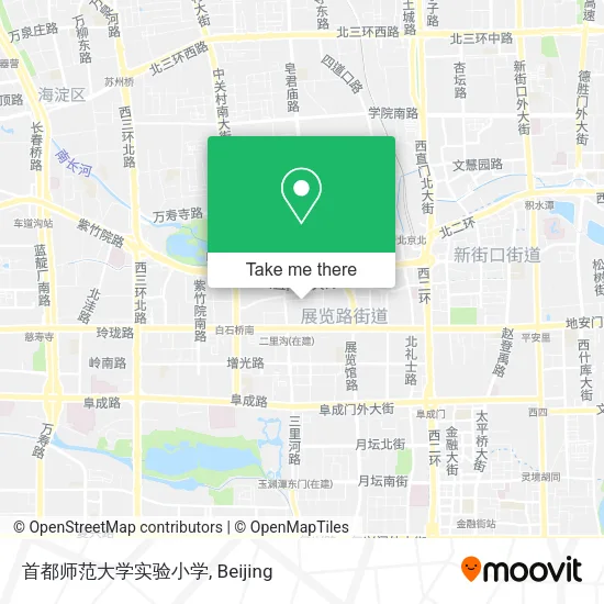 首都师范大学实验小学 map