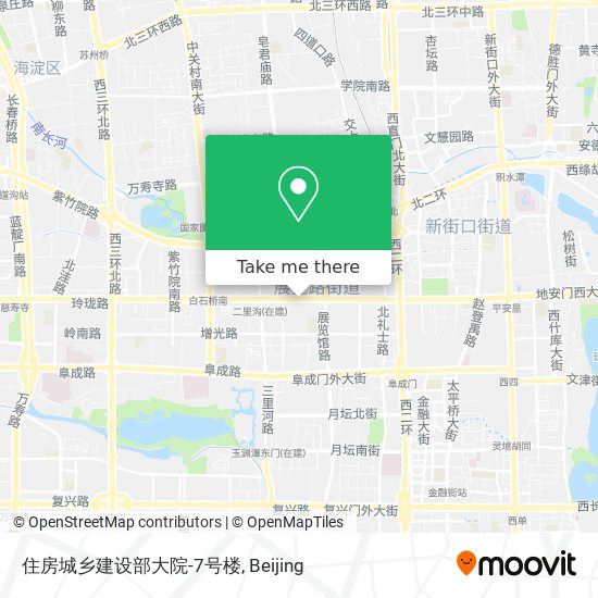 住房城乡建设部大院-7号楼 map