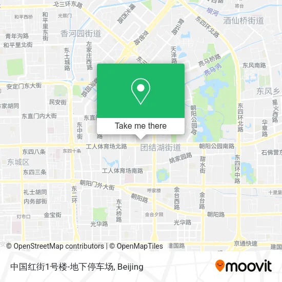 中国红街1号楼-地下停车场 map