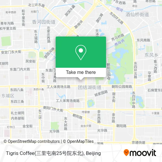 Tigris Coffee(三里屯南25号院东北) map