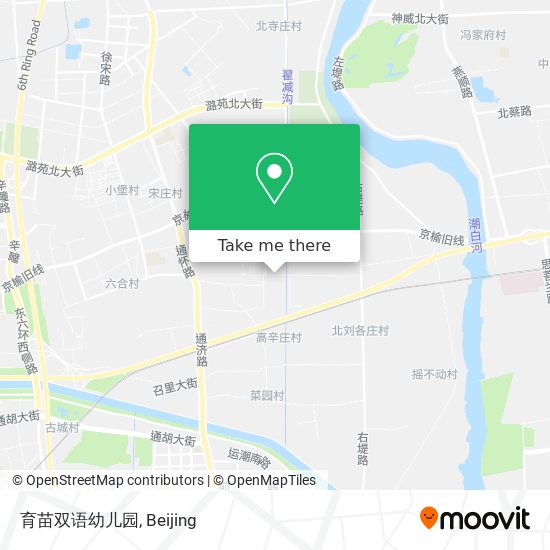 育苗双语幼儿园 map