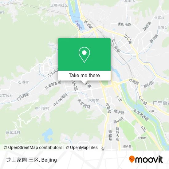 龙山家园-三区 map
