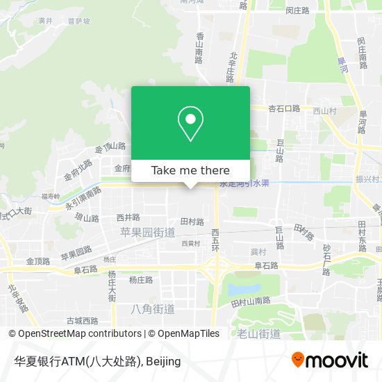 华夏银行ATM(八大处路) map