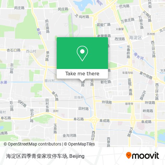 海淀区四季青柴家坟停车场 map