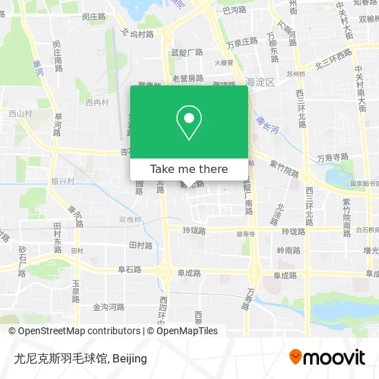 尤尼克斯羽毛球馆 map