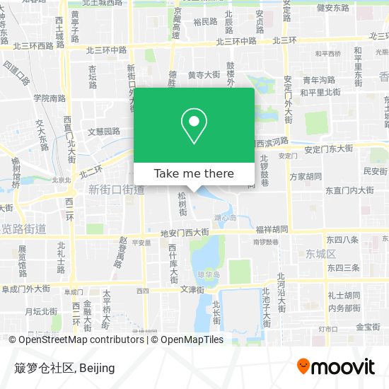 簸箩仓社区 map