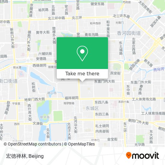 宏德禅林 map