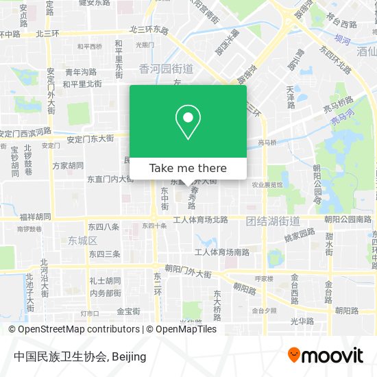中国民族卫生协会 map