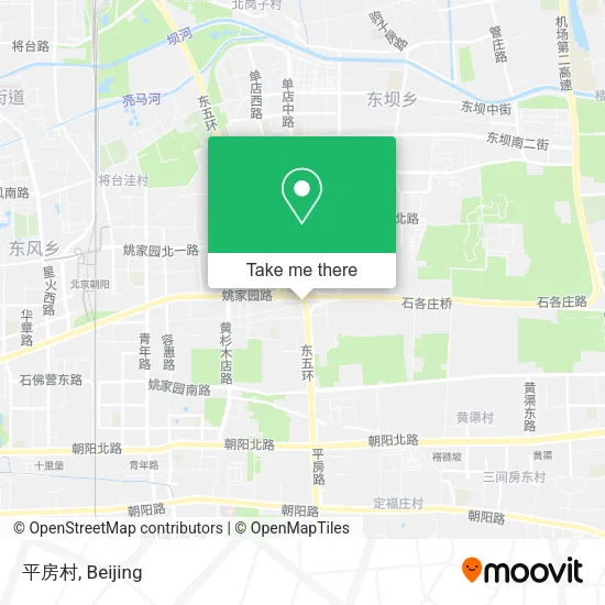 平房村 map