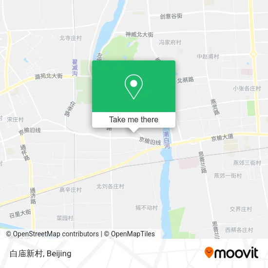 白庙新村 map