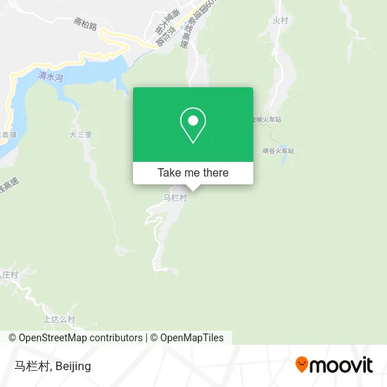 马栏村 map