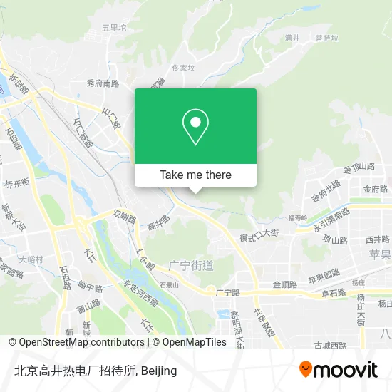 北京高井热电厂招待所 map