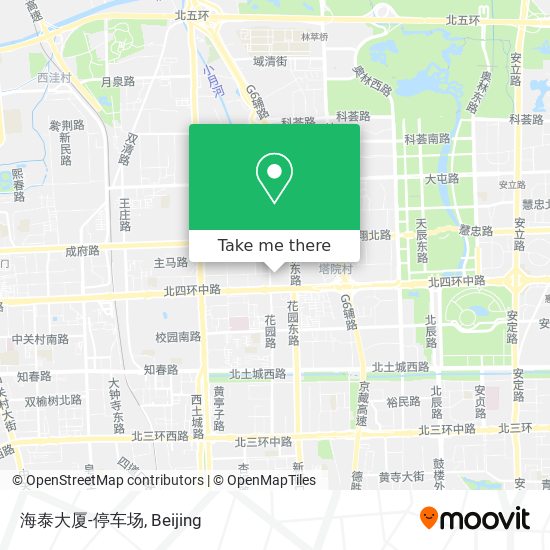 海泰大厦-停车场 map