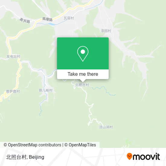 北照台村 map