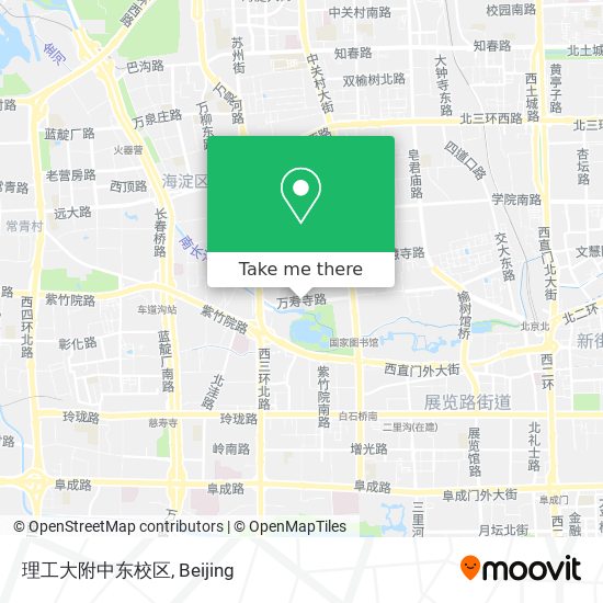 理工大附中东校区 map