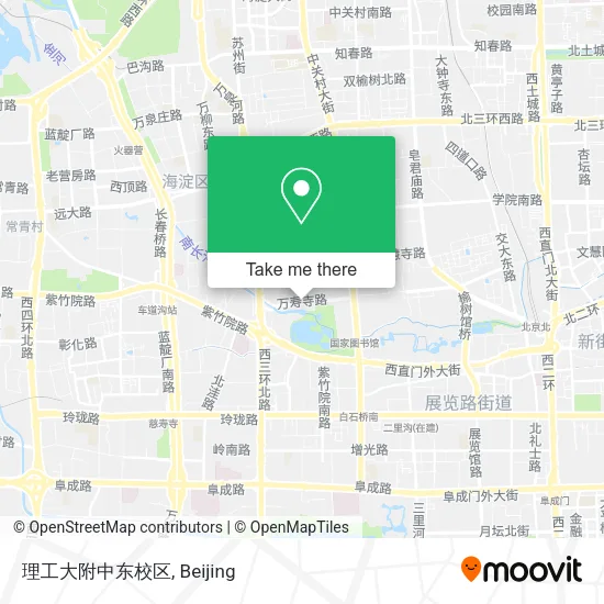 理工大附中东校区 map